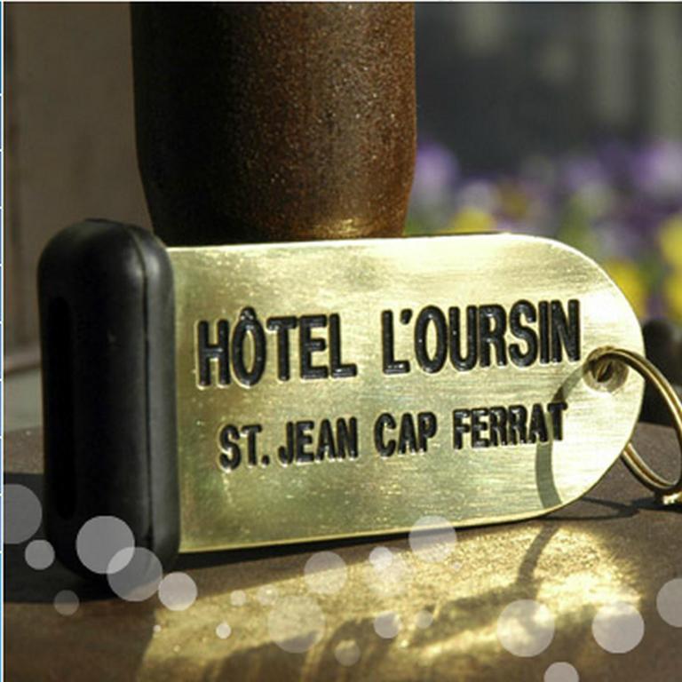 L'Oursin Hotel Saint-Jean-Cap-Ferrat Eksteriør billede